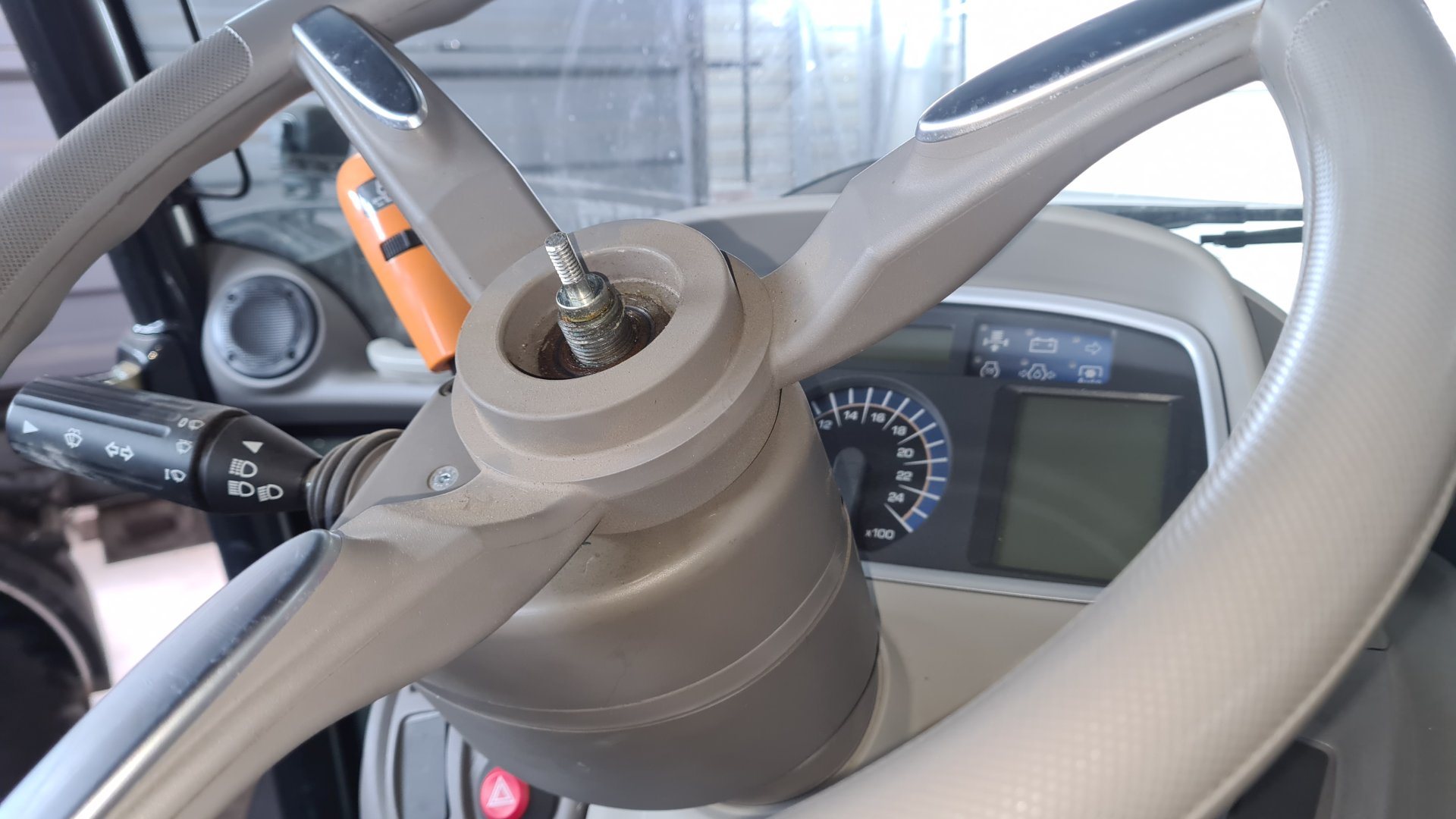 2002 f350 steering wheel removal